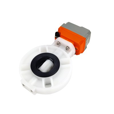 Motorlu Pvdf Kelebek Vana
